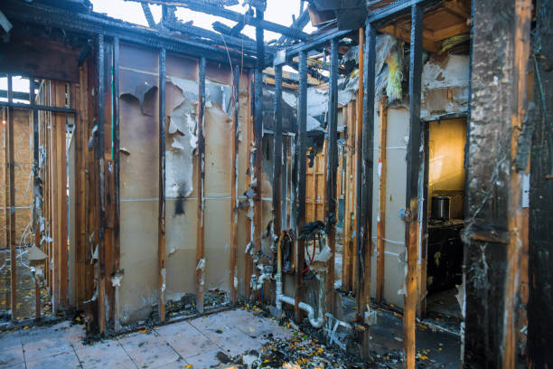 Professional Soot Cleanup technician working in Springfield, NJ